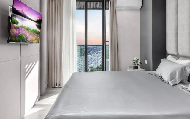 Apartamenty Premium 2K v centre Taskenta NRG U-Tower 17 etaz (296)