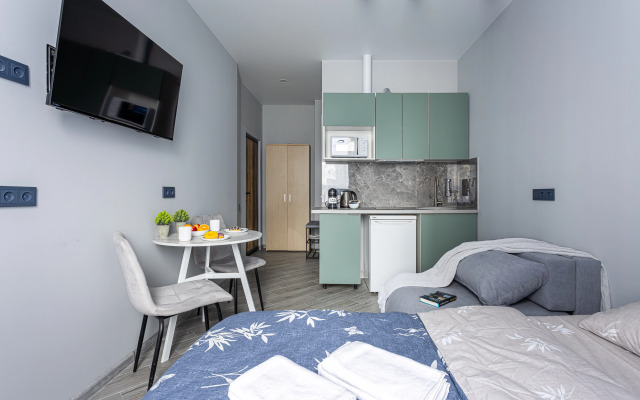 Likehome Life  Spartak Dvizhenie Trekhmestnaya Studiya S Kukhney Apartment