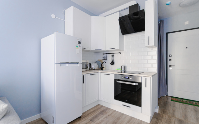 Апартаменты Lalapart Bluesky евродвушка на Новодмитровской улице