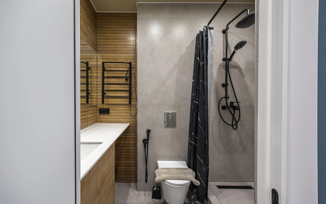 Современная Новая студия на двоих и допместо для ребенка в 20 минутах от Центра Нижнего Новгорода 339