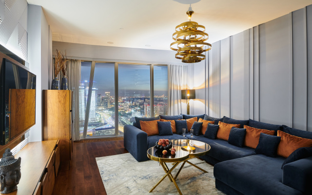 GM Apartments Shikarnaya Dvushka v Moskva Siti v Bashne Oko Flat