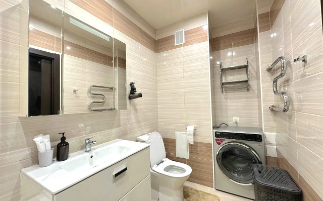 Dvukhkomnatnaya s balkonom na Pritomskom Flat