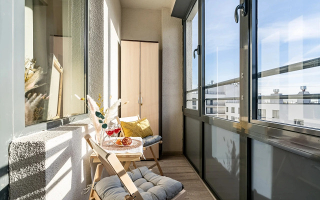 Sergeew Apartments Komfort s balkonom na Nevskom prospekte Apartments