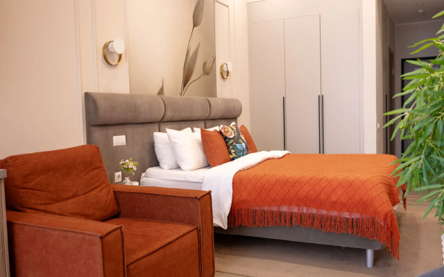 Апартаменты Уютная студия в отеле Mirror