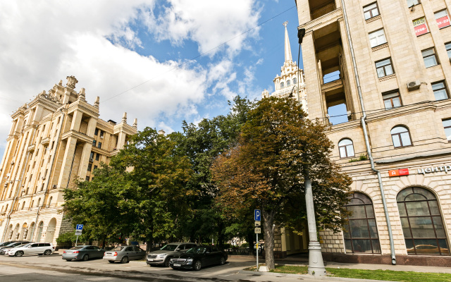 Historical tower on Kutuzovsky