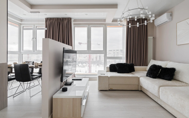 Апартаменты Просторные Двухкомнатные с Ванной