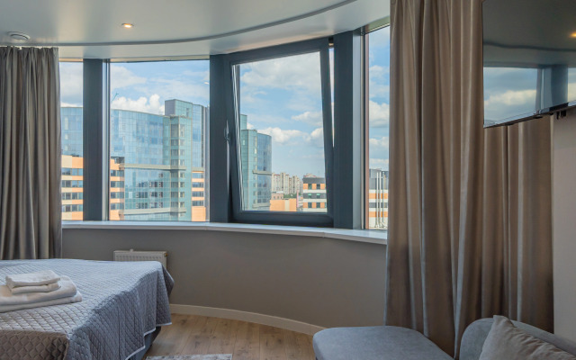 Апартаменты Трехместные студии у Ладожского вокзала SalutApart 2W