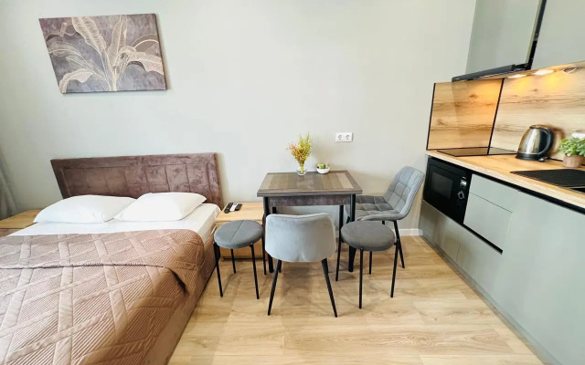 Ctudiya C Balkonom I Vidom Na Gory Flat