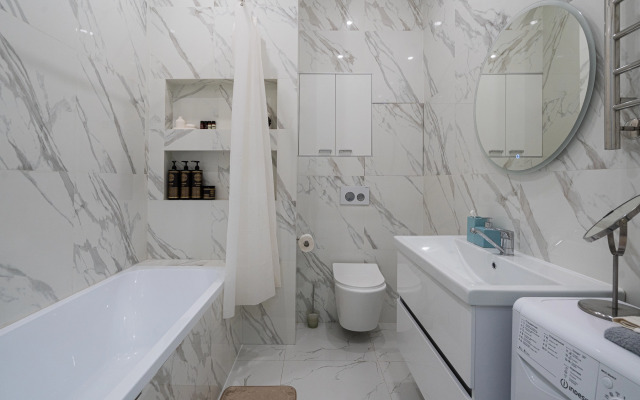 Квартира Студия Люкс в Синих Тонах