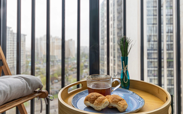 Квартира Сканди-студия в Московском районе.