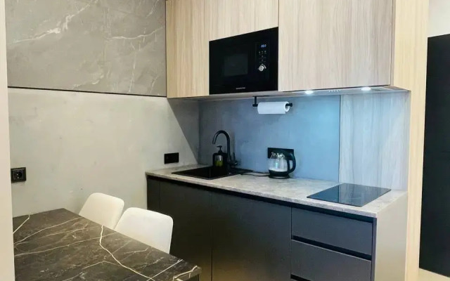 Квартира с Балконом и Видом на Море в Хосте