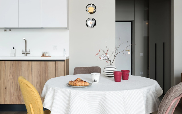 Квартира Идеального Комфорта и Тишины с Паркингом в Центре в ЖК Бизнес-класса возле Метро