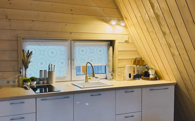 Частный дом Уютный А-фрейм у Леса