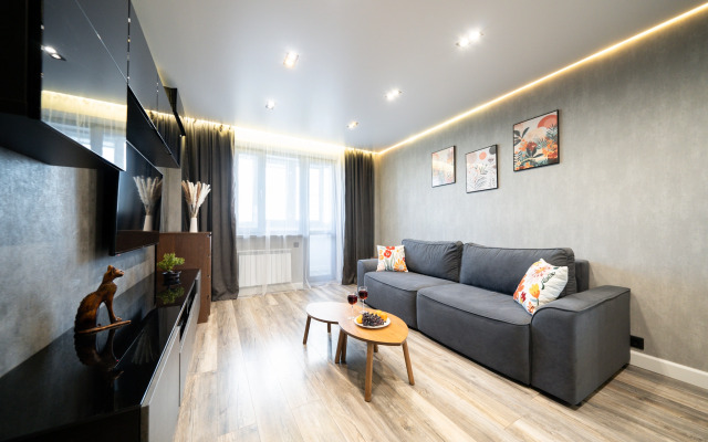 Квартира Стильная двухкомнатная квартира Natali apart на метро Пражская