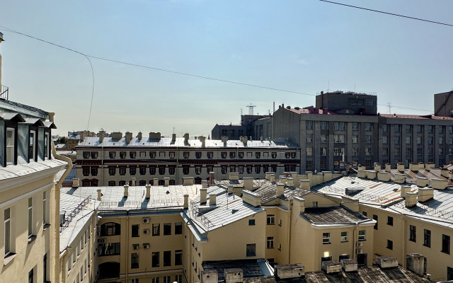 Апартаменты Двухкомнатная Студия с Видом на Санкт-Петербург!