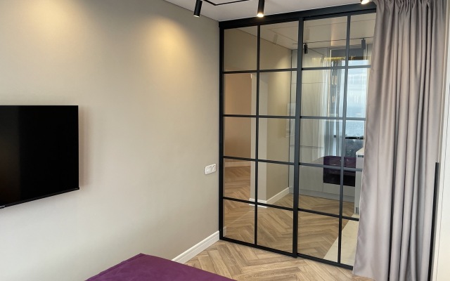 S neveroyatnym vidom na more i zakaty Apartments