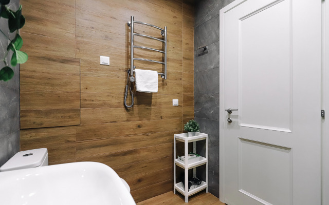 Апартаменты Lalapart Cozy loft на 18 этаже в ЖК Савеловский Сити