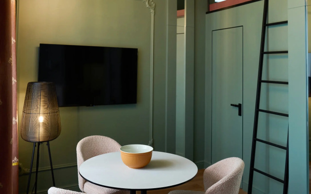 Квартира Зелёная студия в доме с плющом, центр города