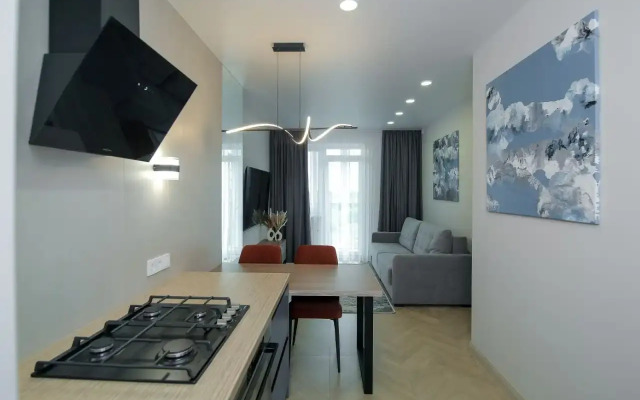 Квартира Евродвухкомнатная с современным ремонтом