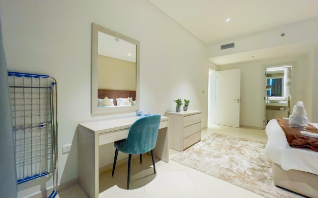 Vserve Comfy & Relaxing 1 BR Retreat  at The Palm Apartments - Apartment in Dubaï - Photo 2
