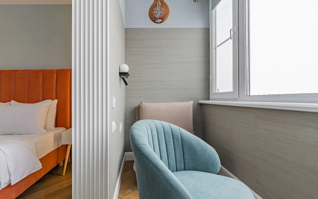 Апартаменты с Панорамным Видом на Волгу на Волжской набережной 26 Сова-Дом