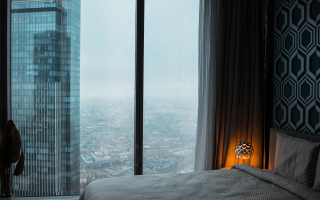 Квартира Просторная студия на 75 этаже в Башне Федерация