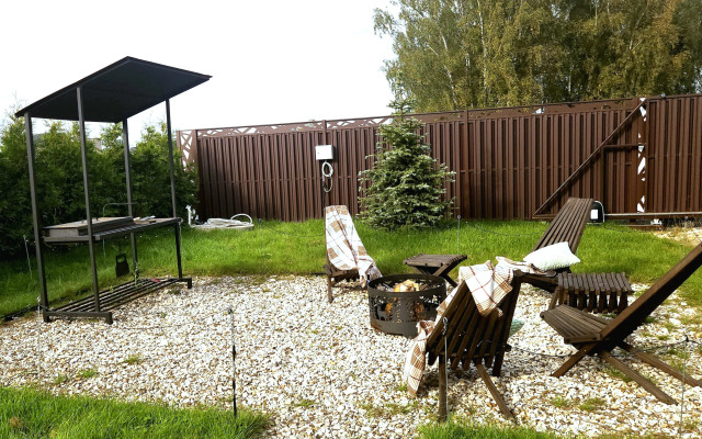 Домик "Сказочный Лес" с гриль-мангалом, костровой и большой сауной