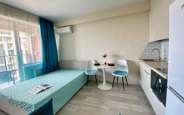 Studiya So Stilnoy Otdelkoy I Tekhnikoy Flat