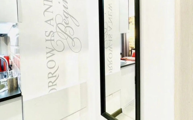 Квартира Крacивая дизайнеpская студия недaлекo от цeнтpa Mоcквы