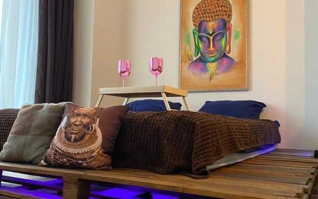 Квартира Лофт студия с кальяном