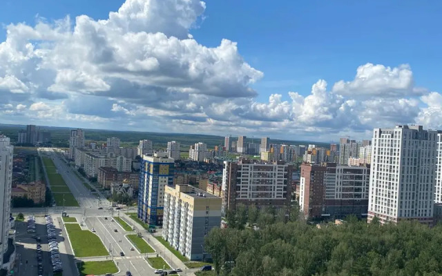 Квартира на 22 этаже с шикарным видом на березовую рощу