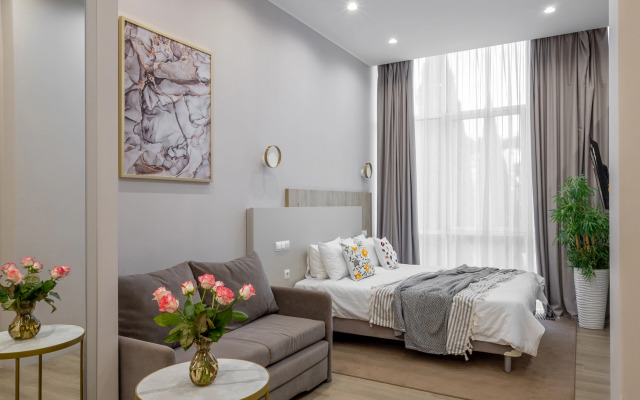 Апартаменты Mirror с видом на Навагинскую