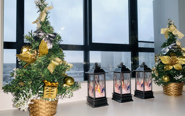 Квартира Уютная студия с панорамными окнами