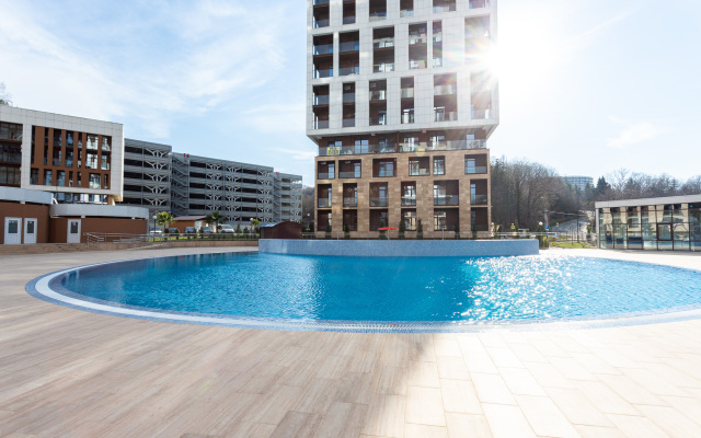 Stilnaya S Vidom Na Gory Alleya 375 Flat