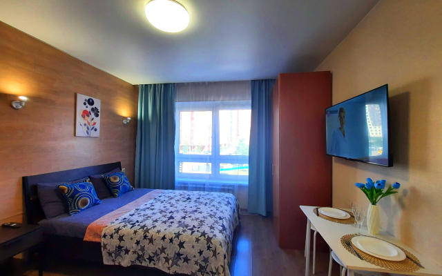 Квартира Вторая студия на Вертолетчиков