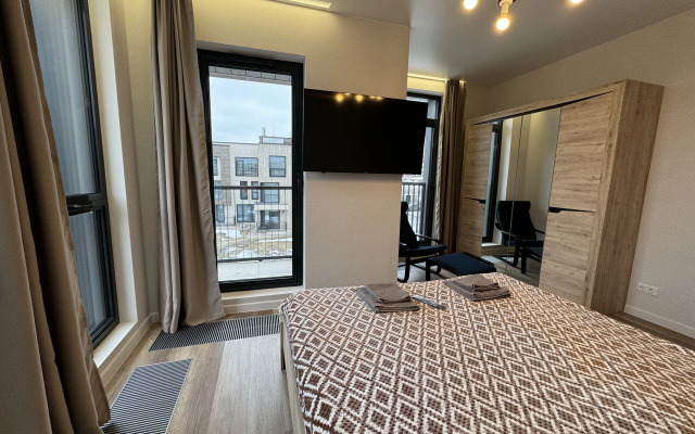 Apartamenty Okhta Adventure Park S Dvumya Spalnyami Apartments