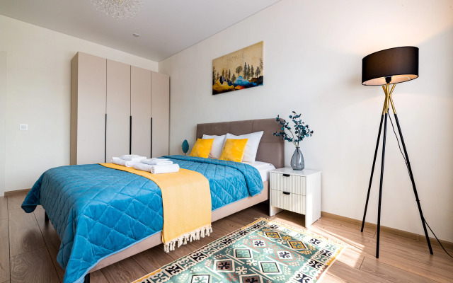 S Shirokoy Krovatyyu Na Prokopyeva 11 Ot Rentap Apartment