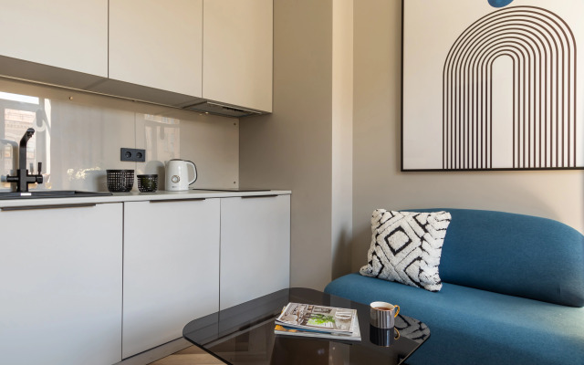 Квартира Эстетичная с 1 Спальней LetYourFlat Neo