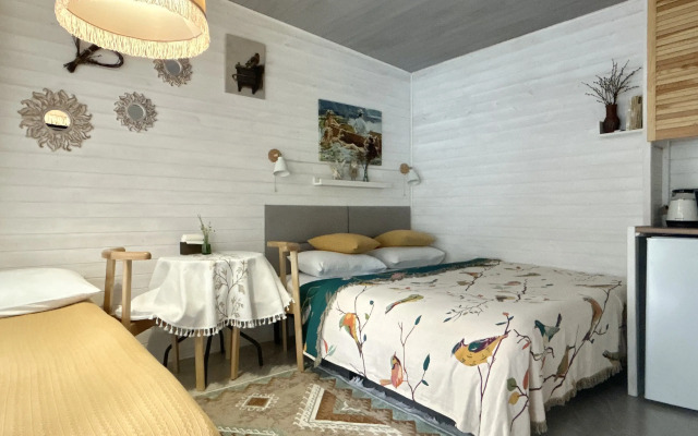 Частный Дом Баня с Собственной Террасой