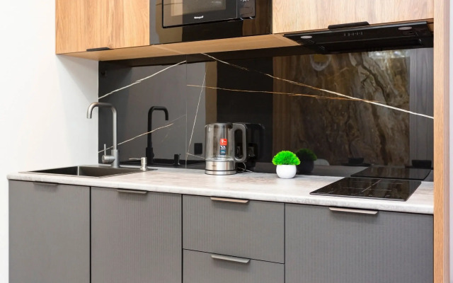 Апартаменты Современная студия 17м 1 кровать