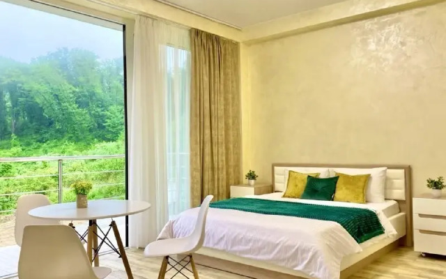 Апартаменты Студия Для Пары Или Семьи  С Подогреваемым Бассейном Зимой