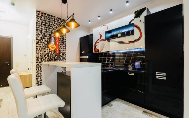 Апартаменты Стильные апартаменты с отдельной спальней