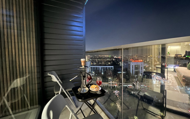 Апартаменты Современная Стильная Студия с Видом на Tashkent City