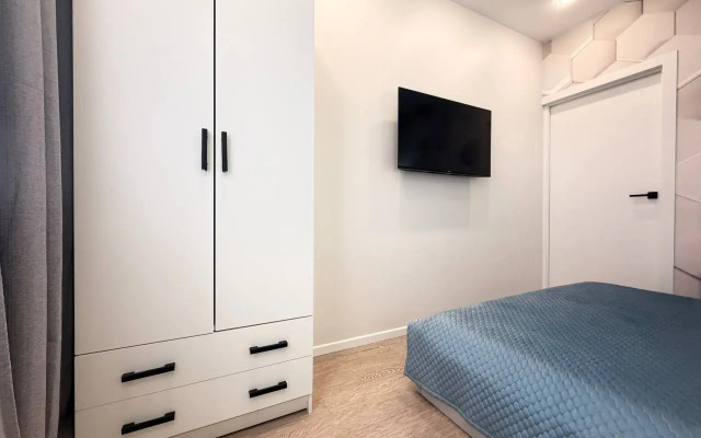 Апартаменты Делюкс с балконом Frukty Rent Однокомнатный