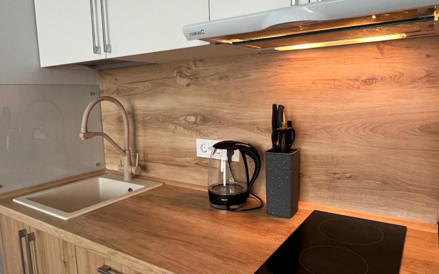 Studiya s Shikarnym Vidom na More Flat