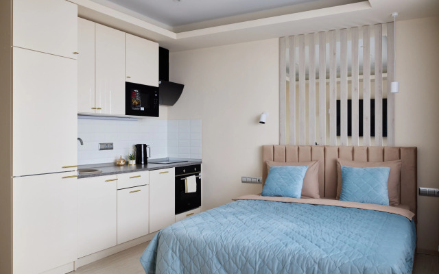 Квартира Студия у метро Московские ворота Denim