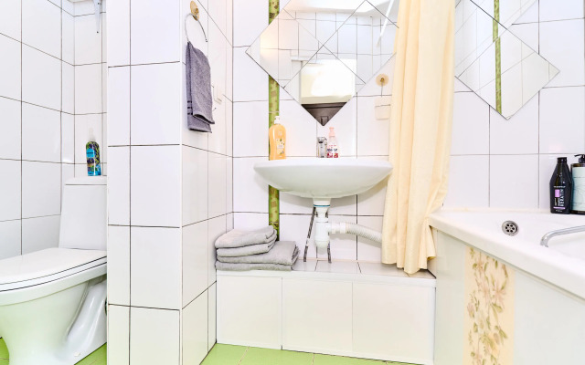 Квартира светлая Евродвушка с тремя отдельными спальными местами