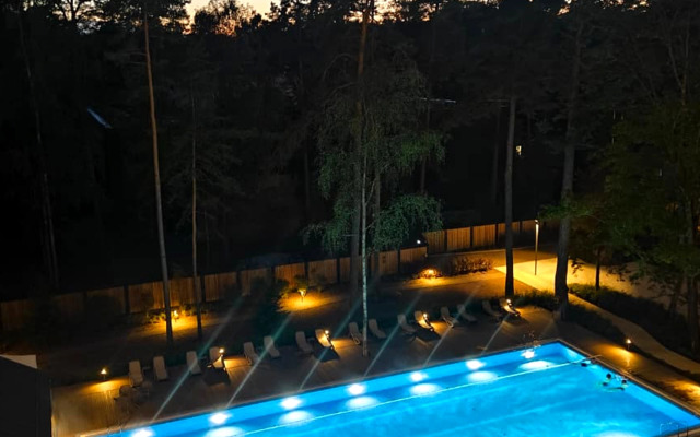 Апартаменты Морская ривьера у бассейна