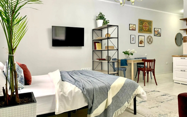 Апартаменты Уникальная студия Жеруйык в стиле Этно в центре