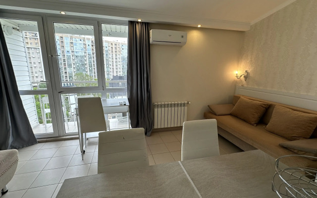 Квартира Студия с Балконом и Видом на Море